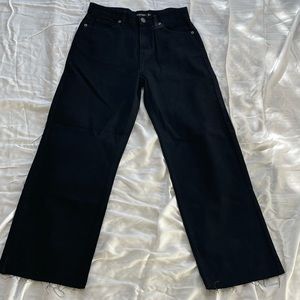 Nasty gal PETITE wide leg jeans